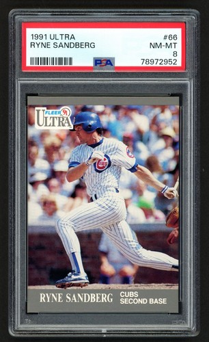 1991 Ultra Ryne Sandberg #66 card