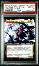 Lightning, Army of One [Extended Art Foil] #498 Prices | Magic