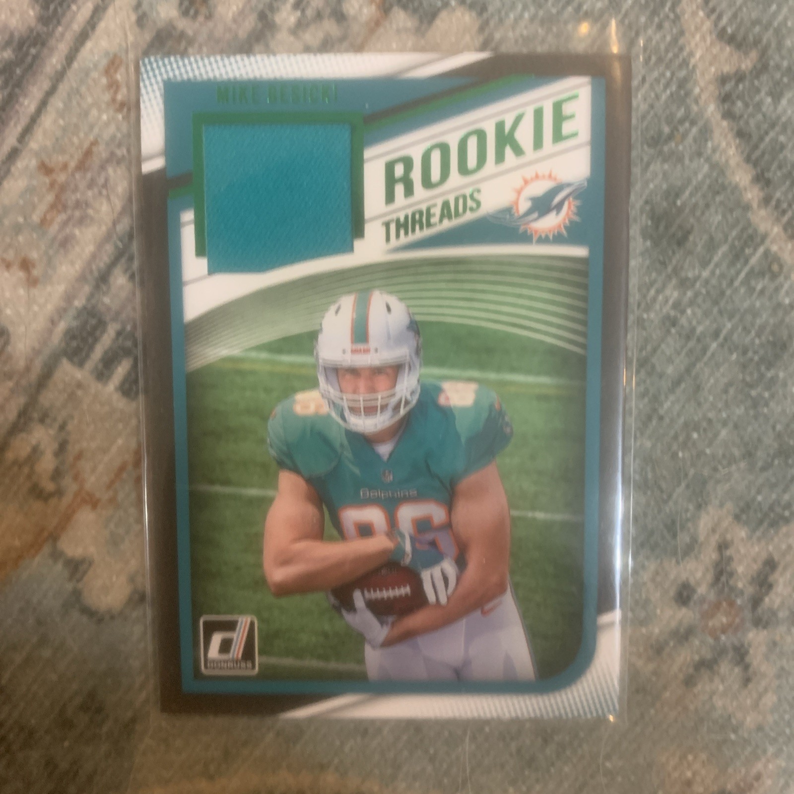 Mike Gesicki Panini Donruss Rookie Threads #37 Base