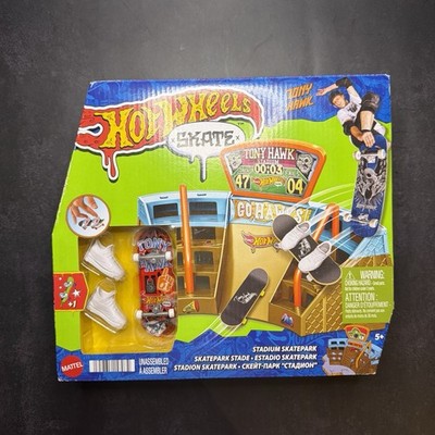 Hot Wheels Skate Tony Hawk Fingerboard Set + Schuhe Zubehör NEU OVP