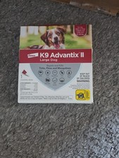 K9 Advantix II Large Dog Flea and Tick Prevention - 1 Month
