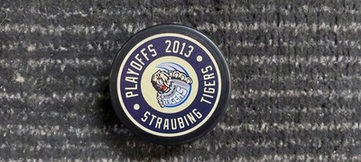 Eishockey Puck  EMBLEM  STRAUBING TIGERS