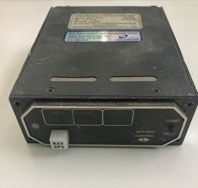 Mid-Continent MD41-628 GPS Annunciation Control Unit