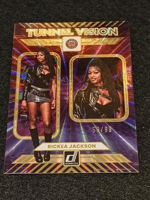 2025 Panini Donruss WNBA - Tunnel Vision Rickea Jackson #12 Holo Laser /99