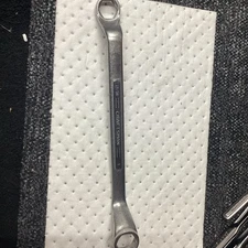 Craftsman Very Rare Six 6 Point Double Box End Wrench Part # 43719 =V= (READ)