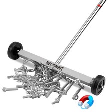 17in Magnetic Sweeper Telescoping with Wheels...