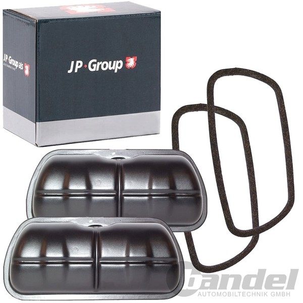 2X JP Group Ventildeckel + Dichtung Passend FüR 1.5-2.1 DJ MV VW BUS T1 T2 KÄFer-image
