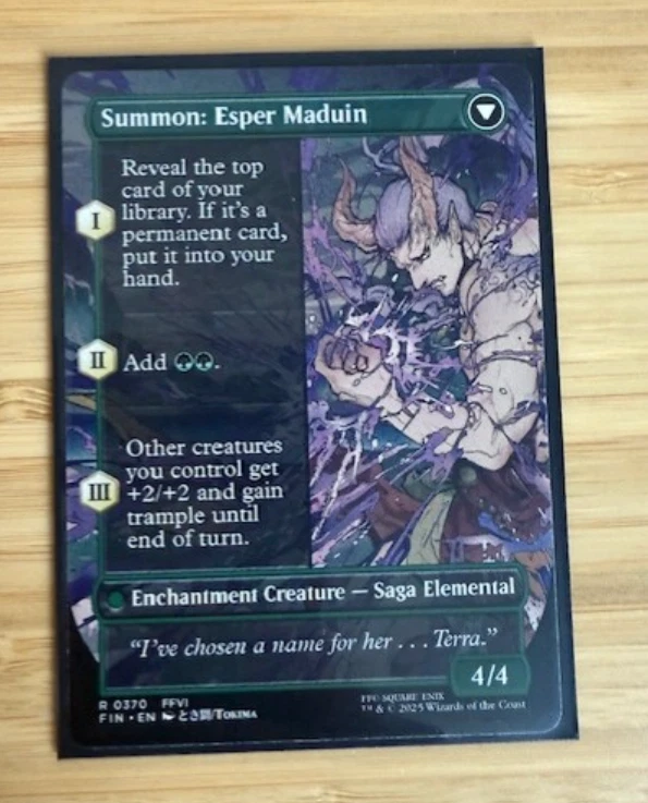 Magic the Gathering: Esper Origins (Borderless) Final Fantasy Regular NM - Image 2 of 2