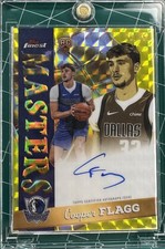 2025-26 Topps Finest Cooper Flagg Masters Auto RC Yellow Geometric #/35