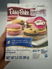 Easy-Bake Ultimate Oven Chocolate Chip  Pink Sugar Cookie Refill Mix