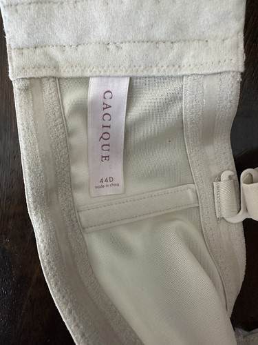 Gebrauchter, LB Cacique glatter leicht gefütterter Balconette BH nude, 44D, beige - Bild 4 von 5