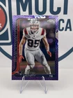2025 Topps Chrome Football Football Leather Purple Refractor Hunter Henry #209