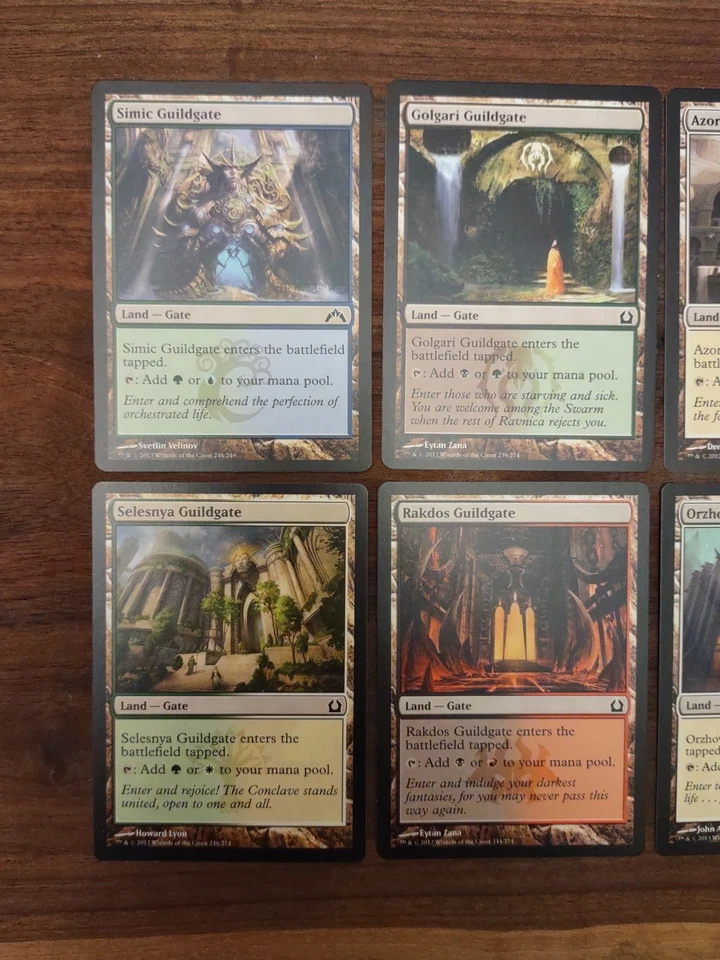 MTG - 10 Guildgate Lands Set Return Ravnica Gatecrash Magic Gathering Dual Gate - Image 2 of 4