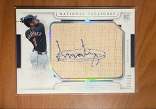 Angel Martinez 2024 Panini National Treasures Prospect Jumbo Lumber Signatures