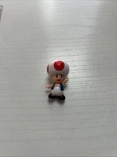 MINIATURE NINTENDO RED TOAD 1.5” FIGURE CAKE TOPPER (MF135)
