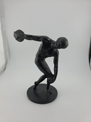 Metal Discus Thrower Figurine Discobus Of Myron
