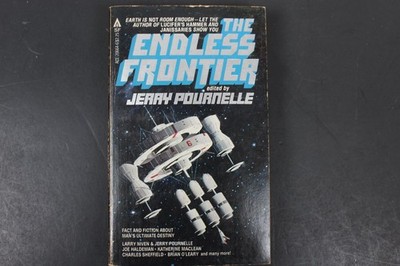 Endless Frontier Jerry Pournelle 1979 First Ace Printing Sci-Fi Anthology PB SF