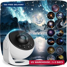 Planetarium Projector Pro for Bedroom, 13 in 1 Star Projector Galaxy Light, Ceil