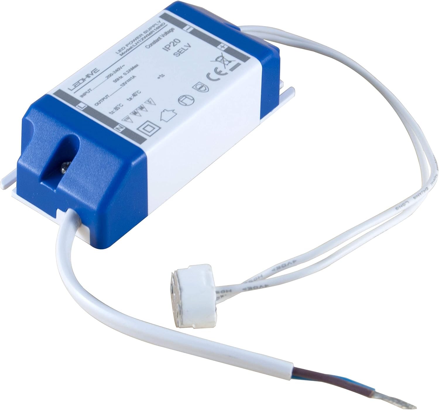 LED Driver Transformer 240V - 12V Including MR16 Connector / 240v AC to 12v...