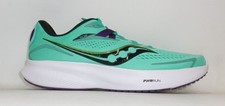Saucony Women's Ride 15 Running Shoes, Cool Mint/Acid, 10 US - USED
