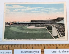 Redland Field The New Ball Park Baseball Cincinnati postcard VINTAGE unposted