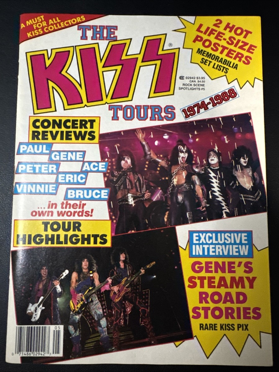 KISS ツアー パンフレット キッス tour brochure 4冊セット Yahoo!オークション - 「kiss 1977 パンフレット」の落札相場・落札価格