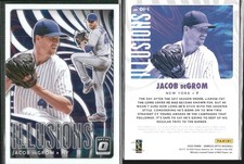 ⚾️ 2020 Panini-Donruss Optic - Illusions - Jacob DeGrom Mets #OI-I