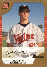 2005 Bowman Gold #20 Justin Morneau Card