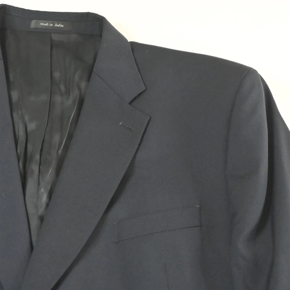 Blazer Abrigo Deportivo Chaps Ralph Lauren 52R Azul Marino Dorado Botón 100% Lana Para Hombre Foto 2 de 4