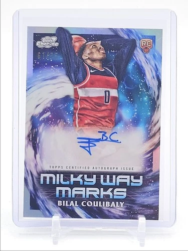 BILAL COULIBALY 2023-24 TOPPS COSMIC CHROME MILKY WAY ROOKIE RC AUTO /75 Q3668
