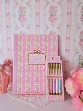 LoveShackFancy x Yoobi Heirloom 5pk Pen Set  Composition Notebook Viral