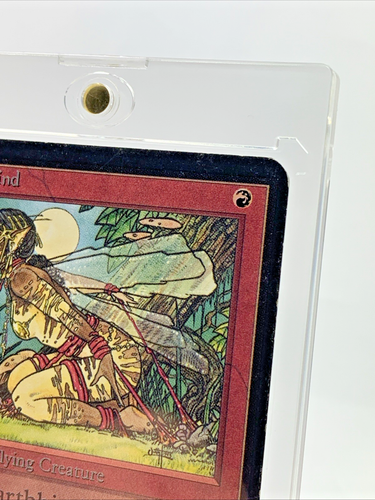 ALPHA Earthbind – MP Played MTG Magic the Gathering 1993 Card in Magnetic Holder - Picture 5 of 13