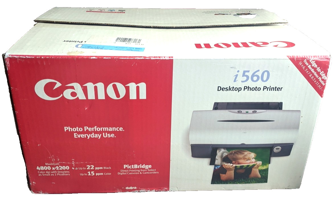 Canon i560 Desktop Photo Inkjet Printer - BRAND NEW
