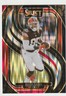 2024 Panini Select Premier #145 David Njoku Prizm Black Red Yellow Shock Browns