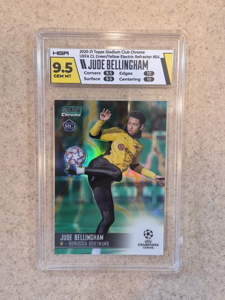 2020-21 Topps Stadium Club Chrome UCL Jude Bellingham #54 for sale