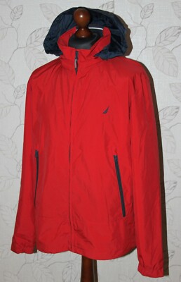 Nautica Yachting Herren Outdoor Full-Zip Rot Jacke Gr. L
