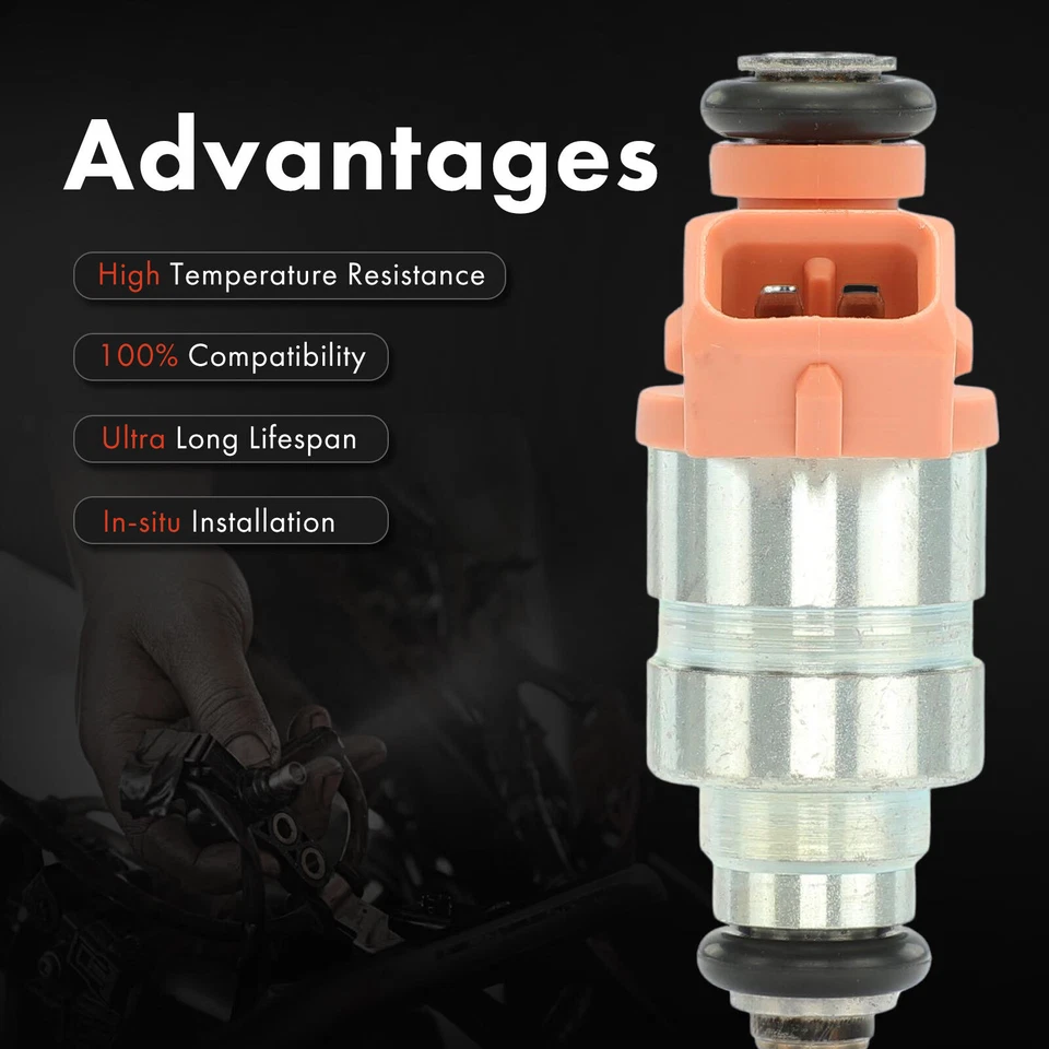 6x Inyector de combustible para Audi A6 Quattro 00-04 Allroad Quattro 01-05 S4 00-02 2,7 L Foto 4 de 4