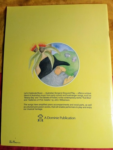 Let's Celebrate Music: Australian Songs to Sing & Play - Sheet Music Songbook - Picture 2 of 4