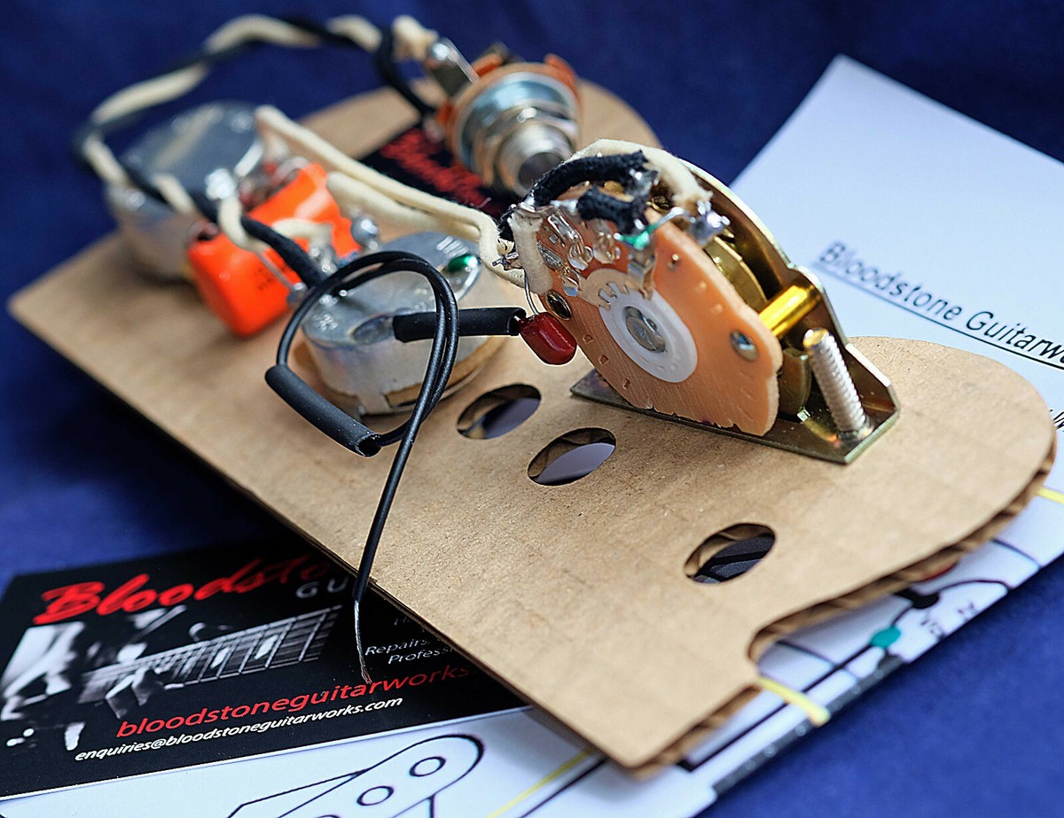 Ready Built Fender Esquire Telecaster Single Pickup Wiring