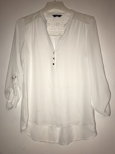 New Women's Tesco F\u0026F White Smart Shirt 