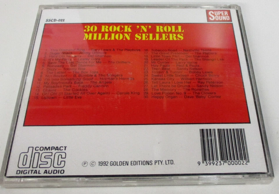 30 Rock 'n' Roll Million Sellers - Various Artists - CD - Image 3 of 3