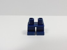 LEGO Dark Blue Blank Plain Short Legs Pants Minifig M12