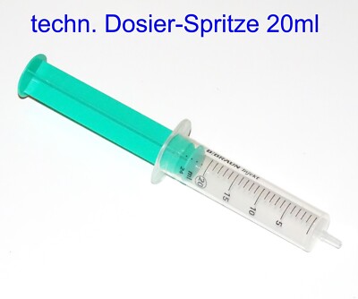 technische Dosier Spritze 20ml z.B. ModellBau Öler etc.