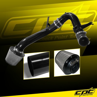 For 09-14 Acura TSX 2.4L 4cyl Black Cold Air Intake + Black Filter Cover