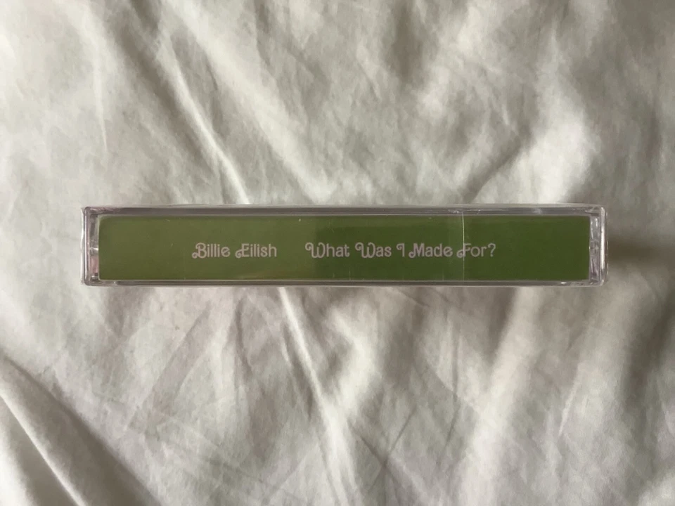 Billie Eilish What Was I Made For? Limited PINK recycled cassette single Barbie - Image 3 of 3