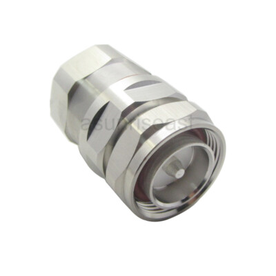 7/16 DIN Male Connector Clamp For 7/8'' Corrugated Coax Coaxial Cable AVA5-50