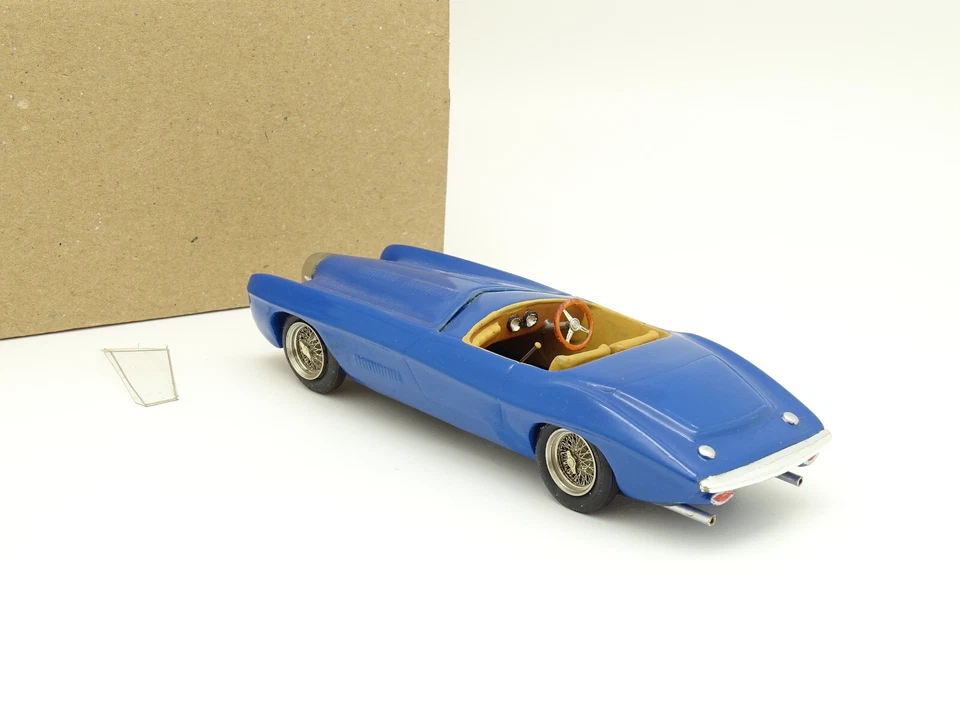 Dtd Resina Sb 1/43 - Bugatti Tipo 101 C Ghia 1965 Virgil Exner - Immagine 4 di 4