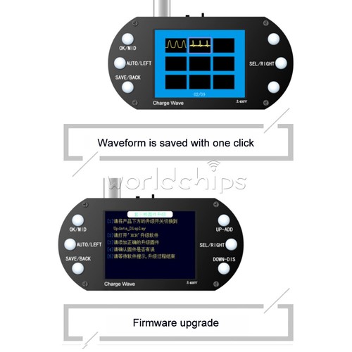 FDS138 Mini Digital Oscilloscope 2.5mhz Sampling Rate 200khz Bandwidth 80khz PWM - Picture 10 of 17