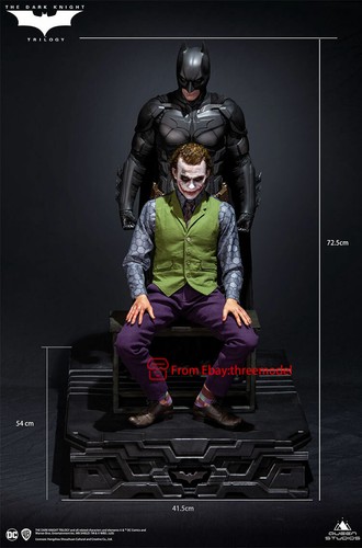 Queen Studios QS 1/3 The Batman Christian Bale versión de lujo estatua de resina en stock - Imagen 12 de 12