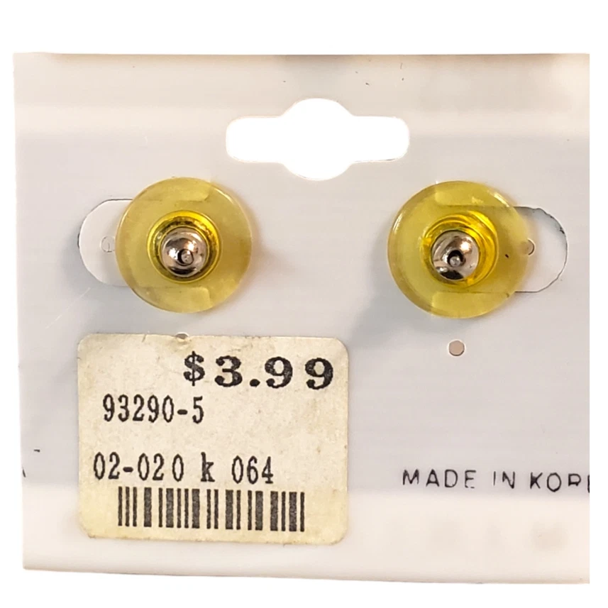 Claire's Miniatures Small Gold Doves Dove Bird Earrings 1/2" - Image 2 of 2